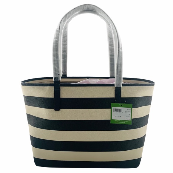 NWT Kate Spade Hawthorne Lane Ryan Striped Tote - Picture 2 of 15